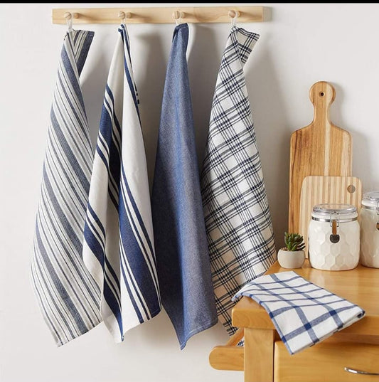 Premium Cotton Kitchen Duster & Roti Rumal – 2 Piece Traditional Set for Everyday Use