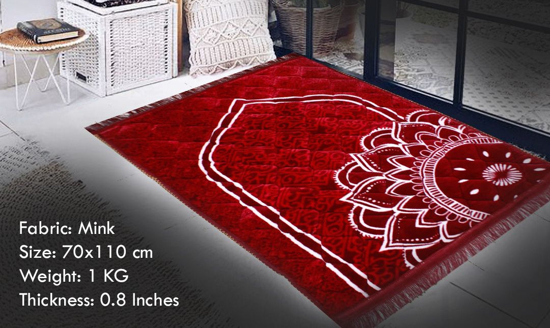 Premium Jaynamaz – Soft Velvet Prayer Comfort"