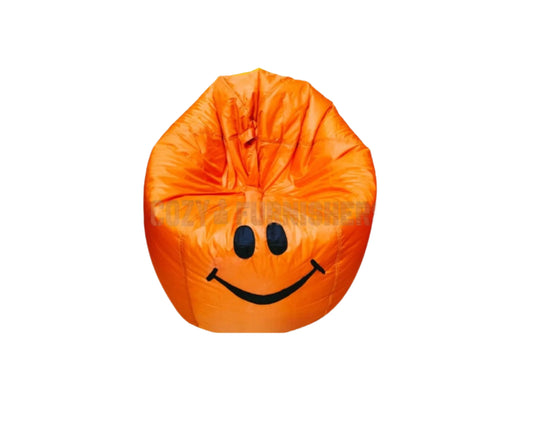 "HappyVibe Smiley Bean Bag – Cozy Comfort Seating"