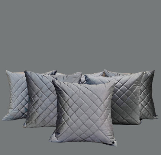 QUILTED cushion covers (PACK OF 4 ) ONLY COVERS