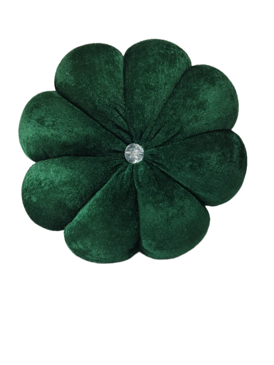 Luxury Velvet Flower Cushion – Round Decorative Pillow ( Pack of 3 )