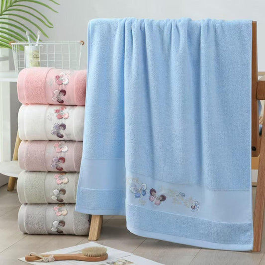 Luxury China Cotton Towels – 2 Pcs Soft & Absorbent Set