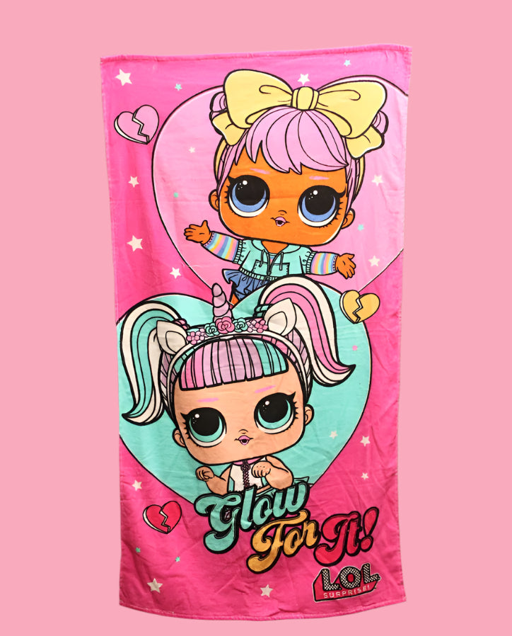 KIDS PRINTED CARTOON TOWEL