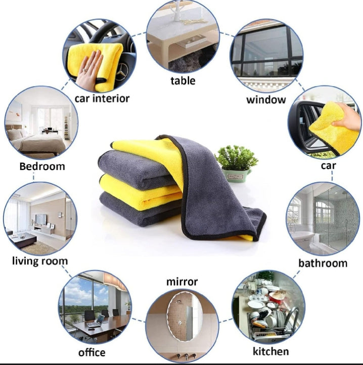 Premium Microfiber Towel – Ultra Soft, Quick Dry & Super Absorbent