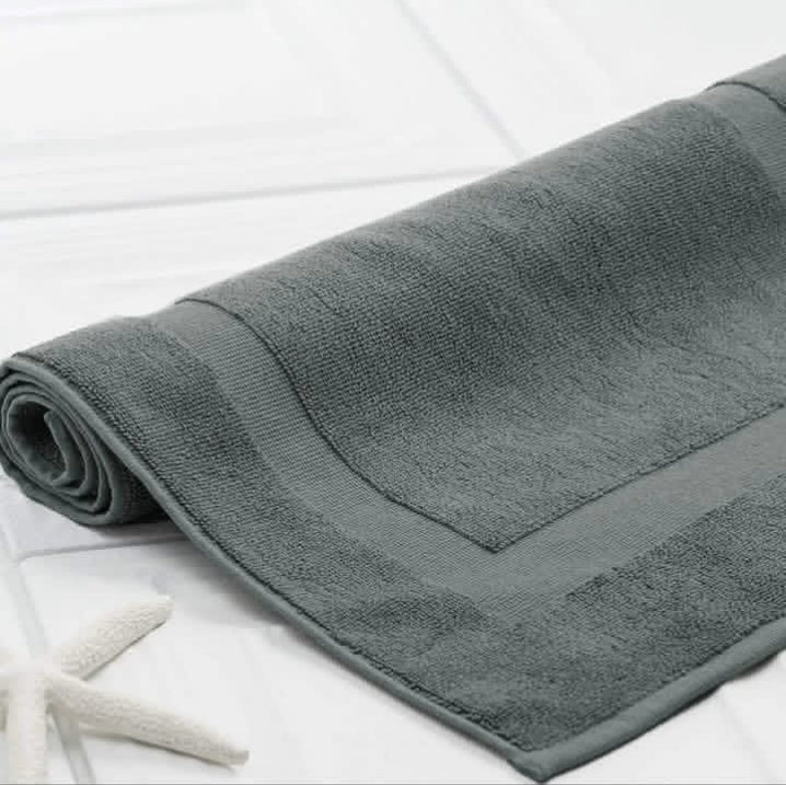 Premium Anti-Slip Cotton towel Bath Mat – Ultra Absorbent & Quick Dry
