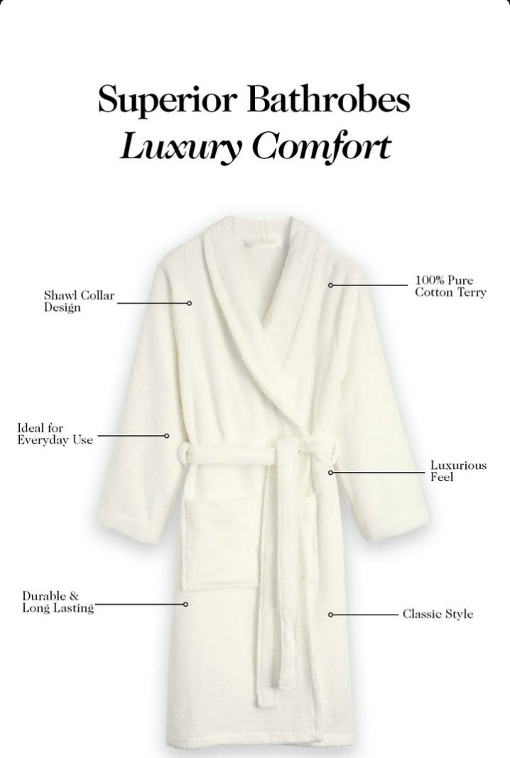 EXPORT QUALITY BATHROBE