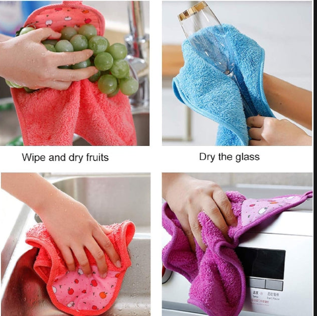 Ktex Hanging Hand kitchen Towels – Soft, Absorbent & Decorative