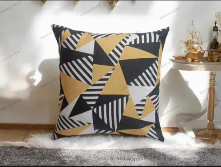 Printed cushion cover ( Pack of 2 ) Decorative & Soft Fabric