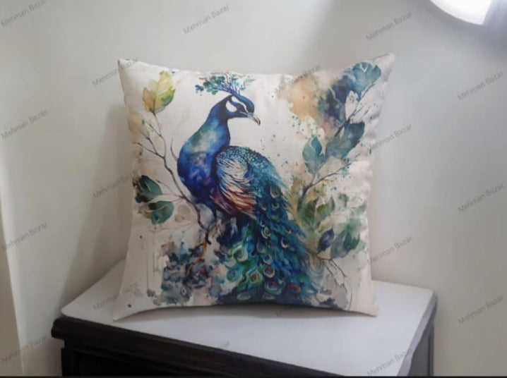 Printed cushion cover ( Pack of 2 ) Decorative & Soft Fabric