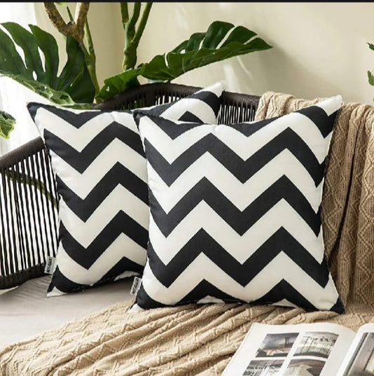 Printed cushion cover ( Pack of 2 )  Decorative & Soft Fabric