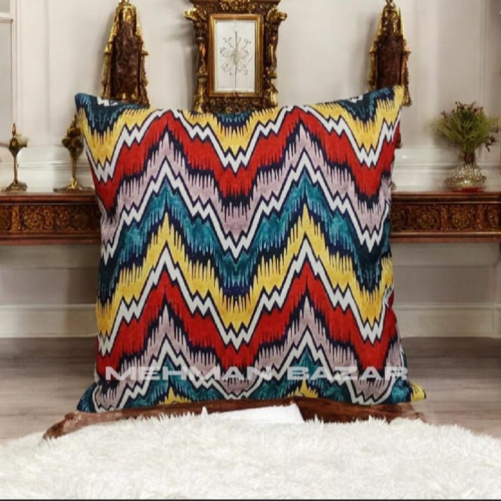 Printed cushion cover ( Pack of 2 ) Decorative & Soft Fabric