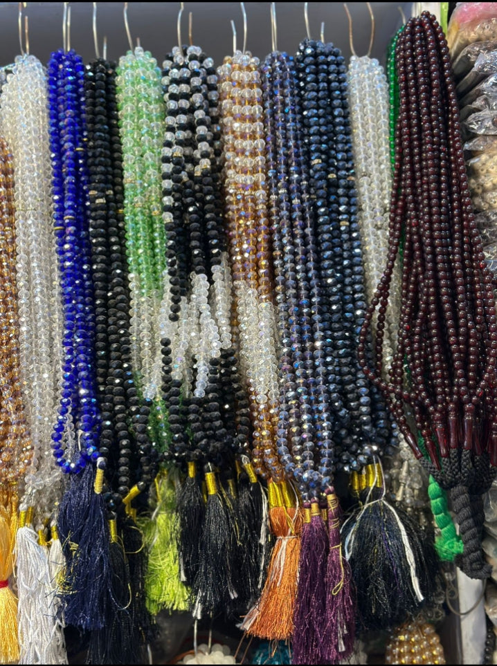 "Premium Prayer Tasbih – 100 Beads Islamic Rosary"