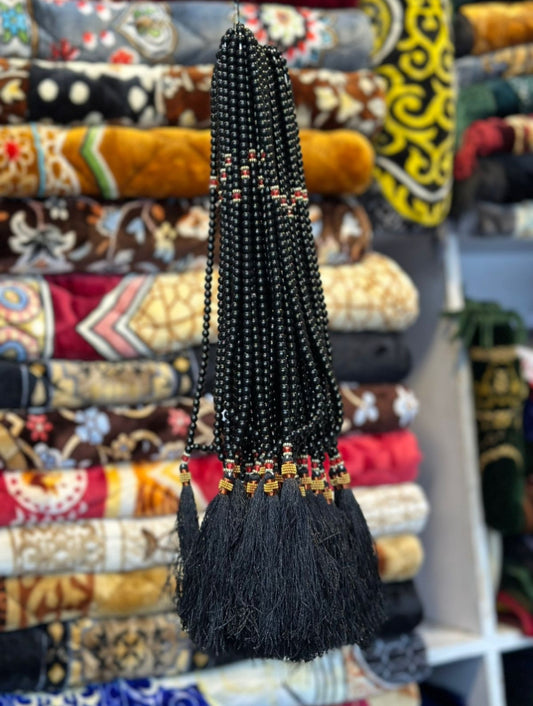 "Premium Prayer Tasbih – 100 Beads Islamic Rosary"