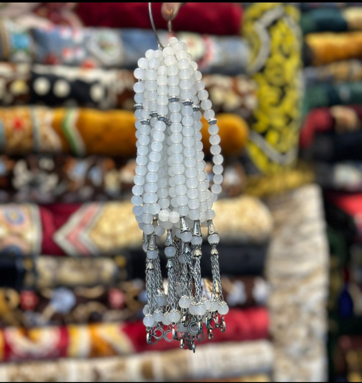 "Premium Prayer Tasbih – 100 Beads Islamic Rosary"
