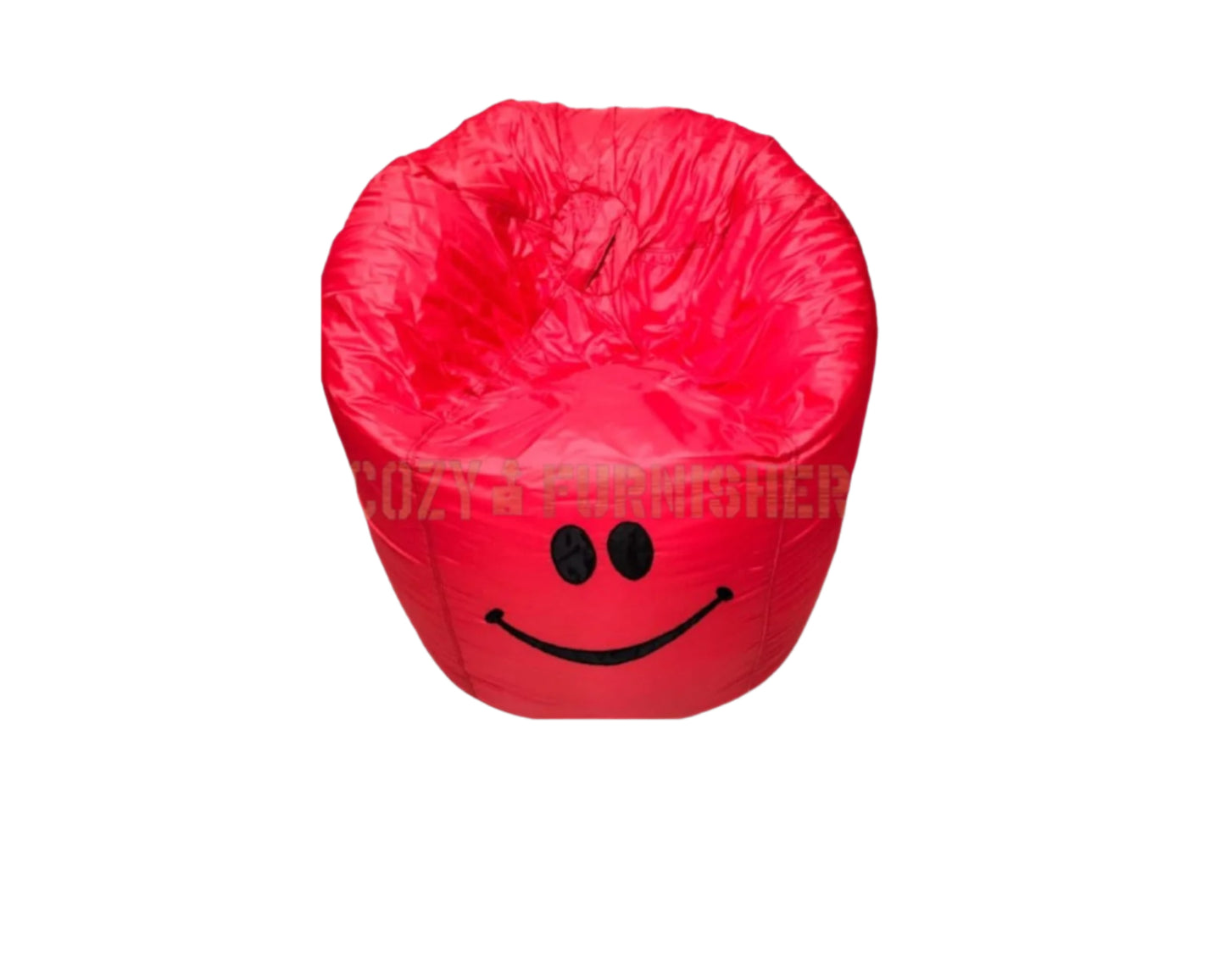 "HappyVibe Smiley Bean Bag – Cozy Comfort Seating"