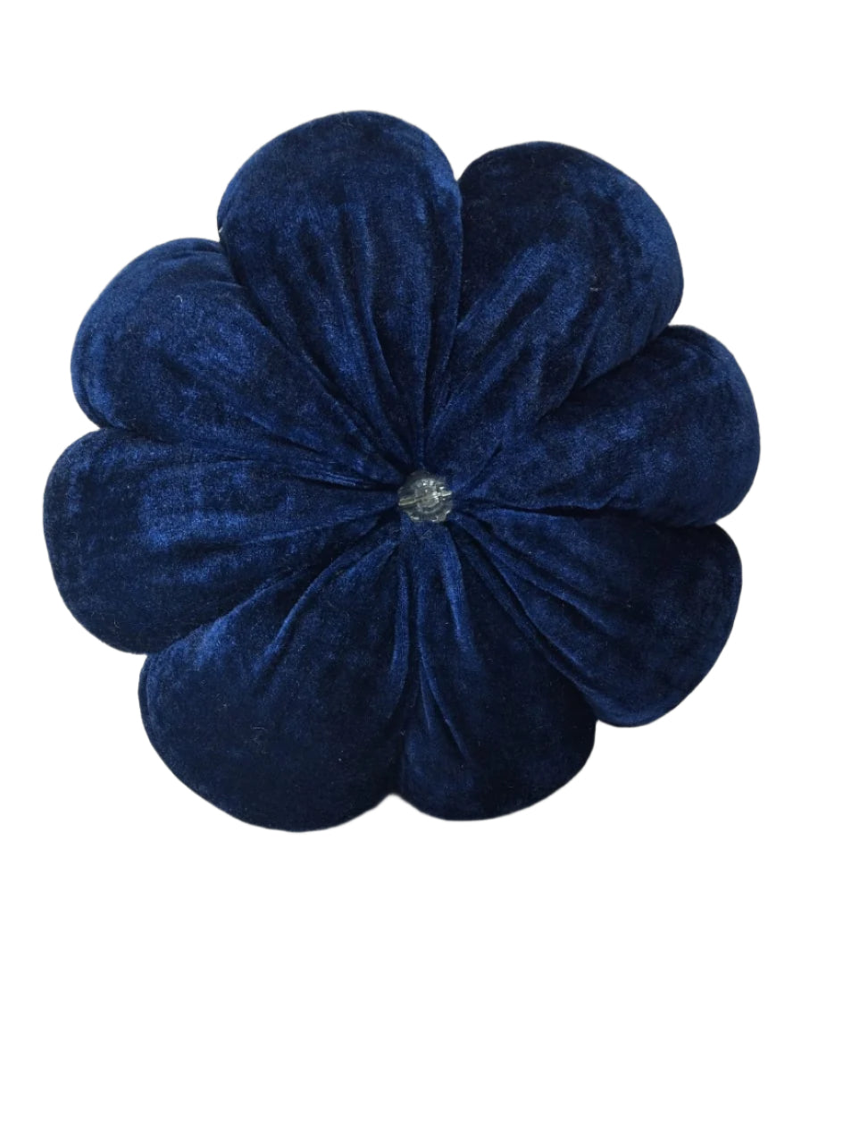 Luxury Velvet Flower Cushion – Round Decorative Pillow ( Pack of 3 )