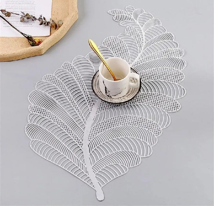 “CrystalShield Plastic Dining & side Table Mats – Waterproof & Easy Clean”