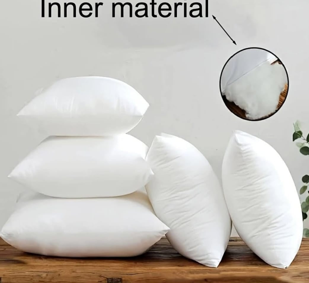 "Premium Soft Cushion Filling – Available in Square & Rectangle Sizes"