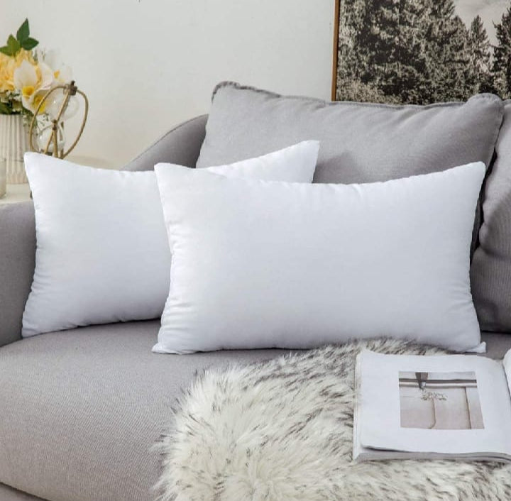 "Premium Soft Cushion Filling – Available in Square & Rectangle Sizes"