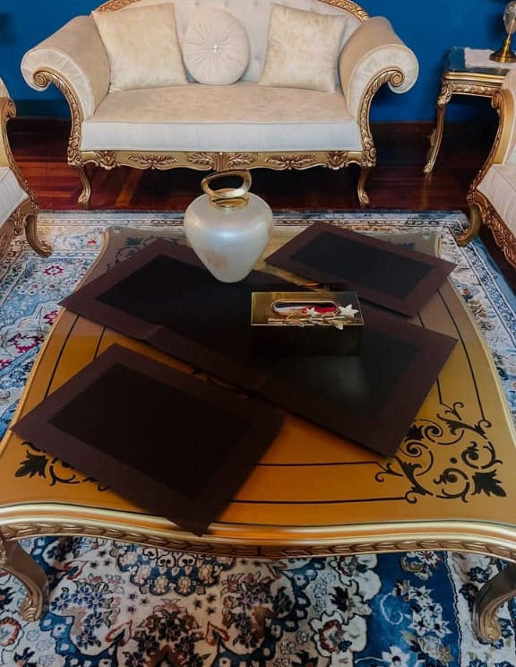 “EleganceShield Dining Table Mats Set – Heat Resistant & Easy Clean”
